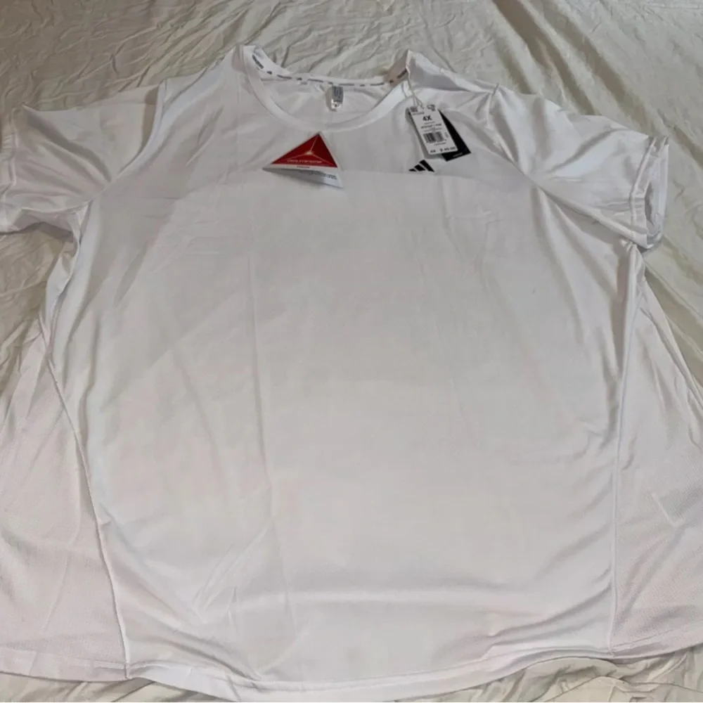 Adidas Men's D4M Training T-Shirt Short Sleeve 4XL White